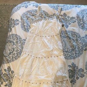 Women’s Medium Old Navy White Patterned Dress